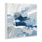 Stupell Industries Abstract Brushed Blue Painting Wall Plaque Art